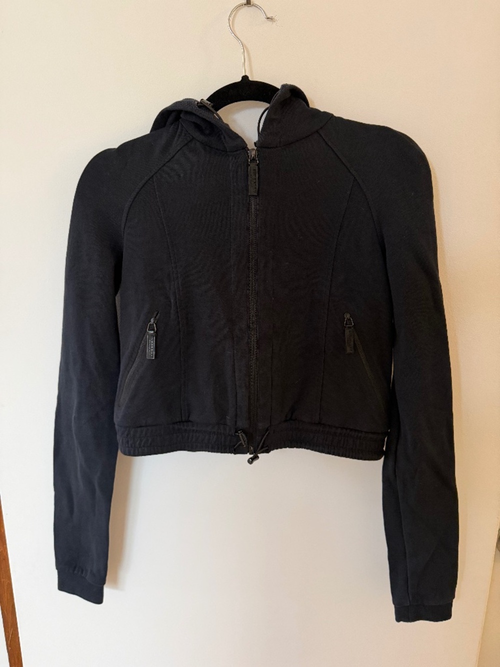 Burberry Sport cropped hoodie